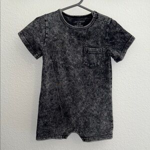 Little Bipsy Acid Wash Romper